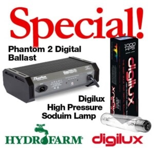 Hydrofarm Light Special (Ballast & Bulb)